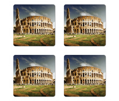 Monument Ruins Coaster Set Of Four