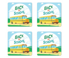 Back to School Welcoming Coaster Set Of Four