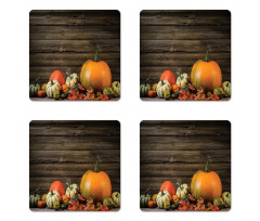 Thanksgiving Day Coaster Set Of Four