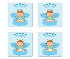 Family Love Life Joyful Coaster Set Of Four