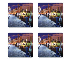 Architecture City Coaster Set Of Four