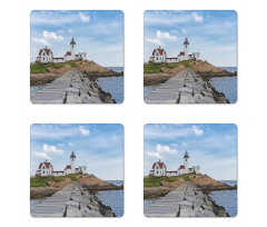 Coastal Harbor Side Coaster Set Of Four