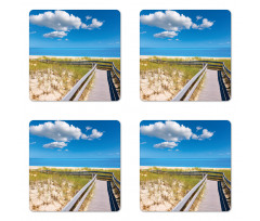 Sandy Neck Beach USA Coaster Set Of Four