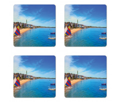 Cape Cod Provincetown Coaster Set Of Four