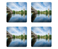 Old Historic Bridge Coaster Set Of Four