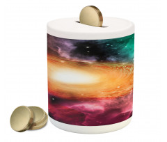 Galaxy Stardust Cosmos Piggy Bank