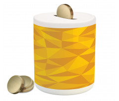 Abstract Mosaic Design Piggy Bank