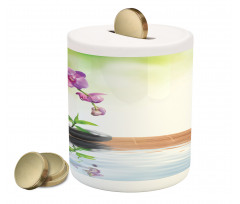 Spa Spring Water Health Piggy Bank