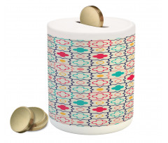 Quatrefoil Piggy Bank