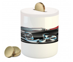 Nostalgic Sports Car Piggy Bank