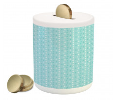 Raindrops Fall Season Art Piggy Bank