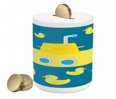 Yellow Submarine Piggy Bank