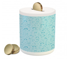 Water Drops Oceanic Naval Piggy Bank