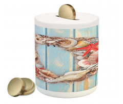 Nautical Life Inspired Piggy Bank