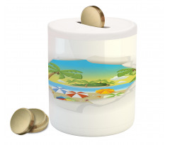 Tropical Elements Ocean Piggy Bank