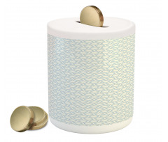 Circles Stripes Piggy Bank