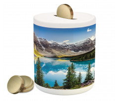 Canada Landscape Lake Photo Piggy Bank