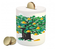 Flourishing Fruit Tree Eco Piggy Bank