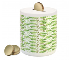 Shelled Baby Organism Pattern Piggy Bank