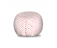 Karışık Desen Pelüş Oyuncak Çuvalı Kırmızı Pembe Kalpler