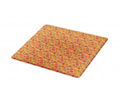 Golden Berry Pattern Cutting Board