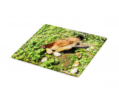 Animals on Shamrocks Cutting Board