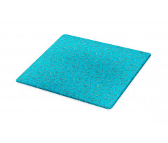 Cool Tones Underwater Art Cutting Board