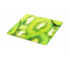 Macro Exotic Fruits Slices Cutting Board