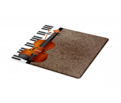 Piano and Violin Grunge Art Cutting Board