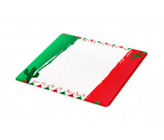 Mexican Colors Flags Cacti Cutting Board