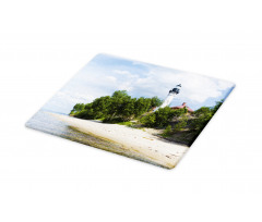 Lighthouse at Beach Cutting Board