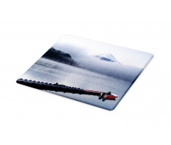 Mountain Peaks Kawaguchi Lake Cutting Board