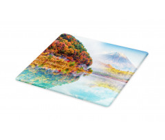 Foggy Climate in Autumn Time Cutting Board