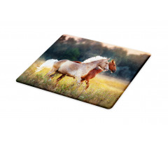 Horses Run Cutting Board