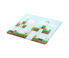 Vintage Game Platform Art Cutting Board