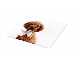 Puppy with Bow Tie Cutting Board