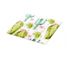 Watercolor Exotic Cactus Cutting Board