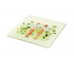 Couple Planting Cutting Board