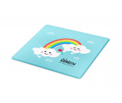 Be Rainbow Someone Saying Cutting Board