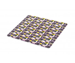 Modern Stripe and Squares Cutting Board