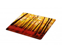 Autumn Forest Trees Cutting Board