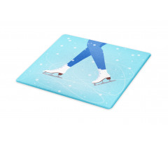 Legs on the Ice Rink Cutting Board