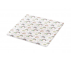 Nursery Theme Clouds Cutting Board