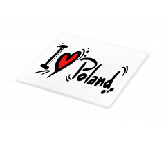 Proud Polish Bold Texting Cutting Board