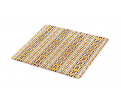 Colorful Kente Pattern Cutting Board