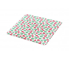 Watermelon Fruit Heart Slices Cutting Board