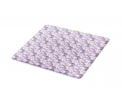 Exotic Flower Petals and Buds Cutting Board