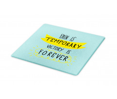 Victory is Forever Text Cutting Board