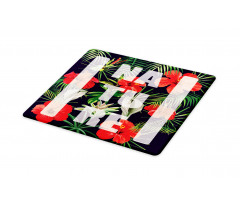 Exotic Fragrance Hibiscus Cutting Board