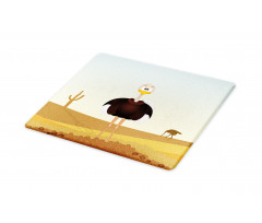 Front Portrait Desert Area Cutting Board